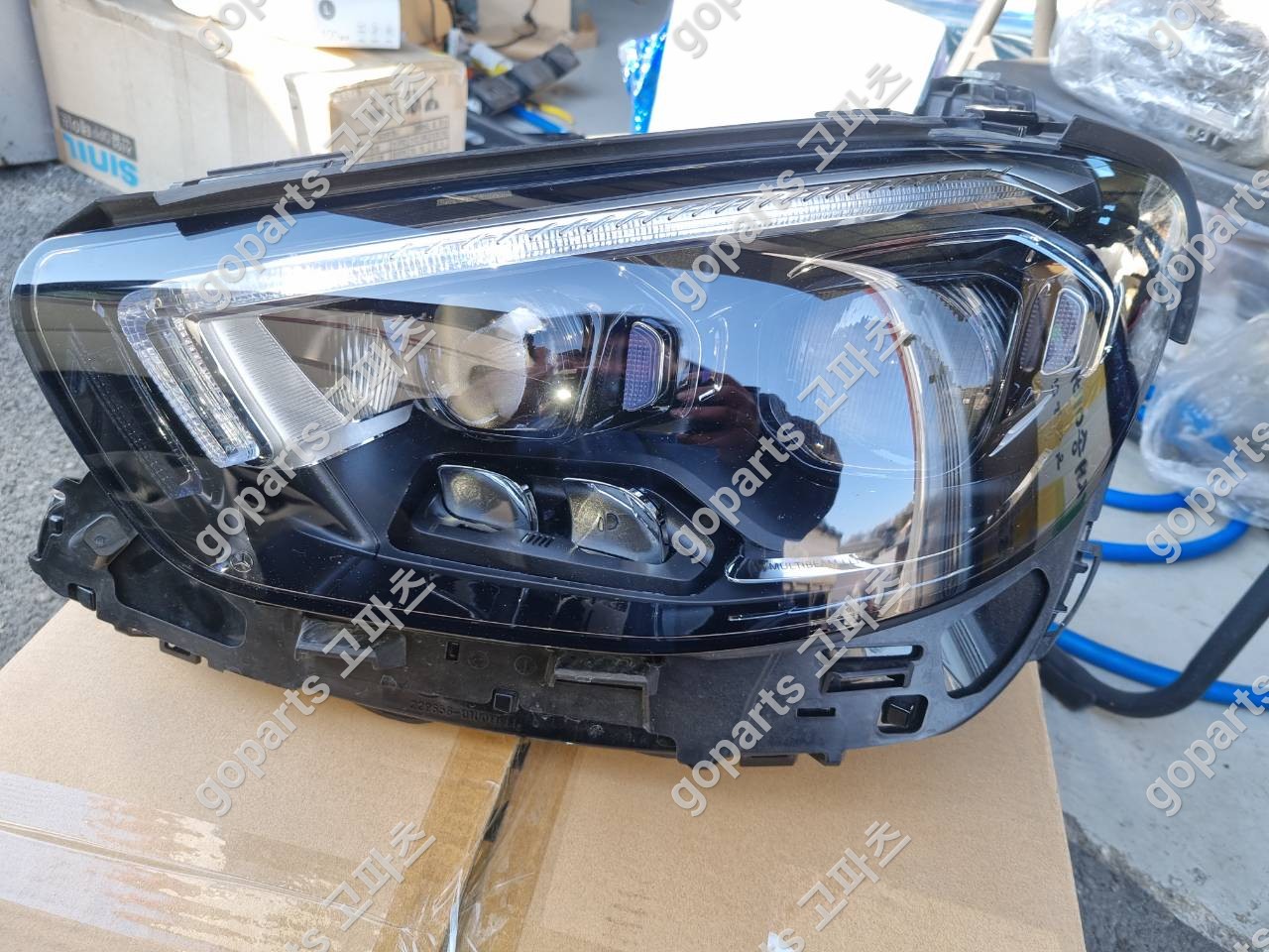 벤츠 W213 E클래스 운전석 헤드라이트 중고 부품 완벽 교체 후기
