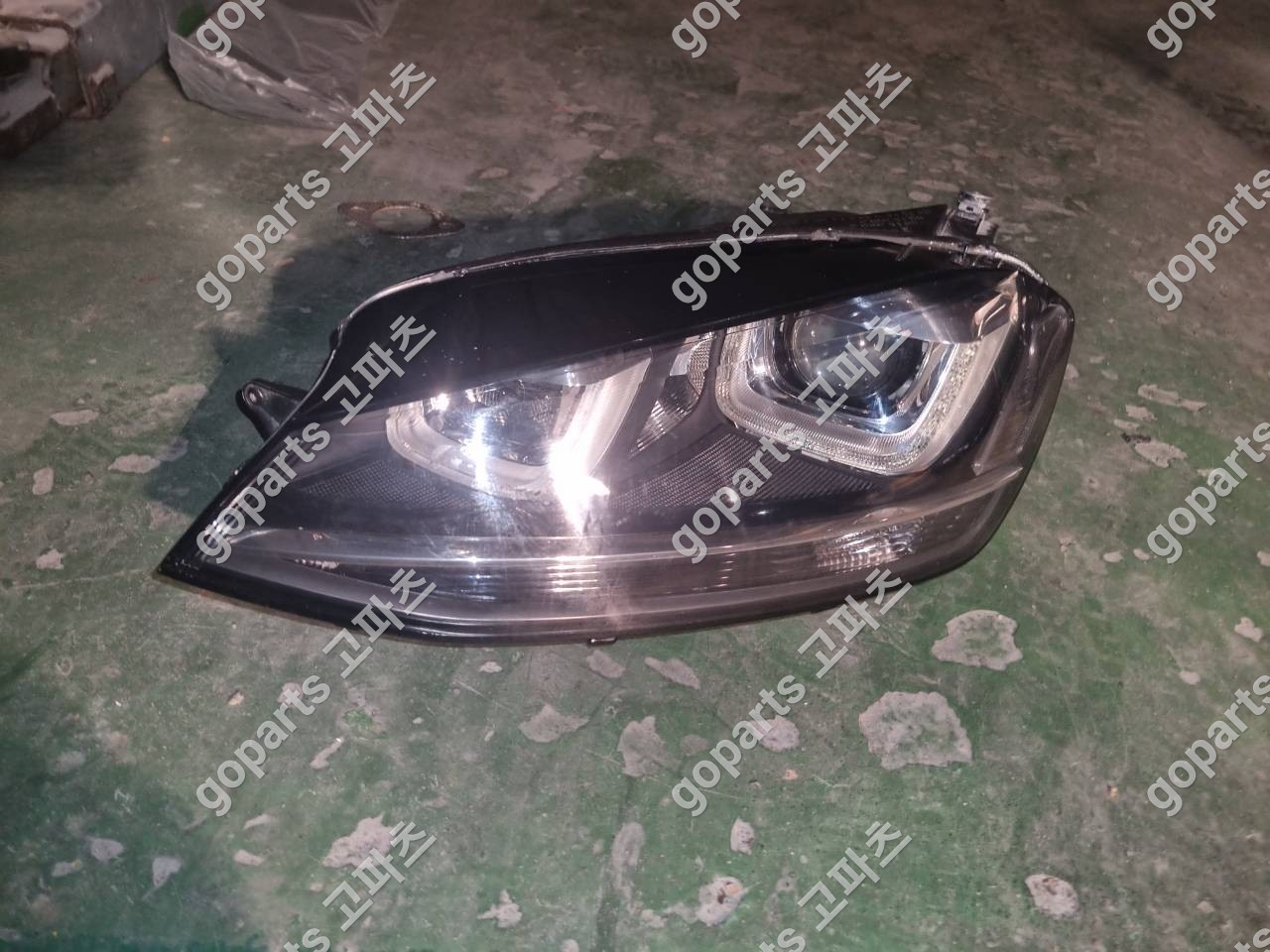 폭스바겐 골프 7세대 운전석 헤드라이트 중고 교체 납품 후기