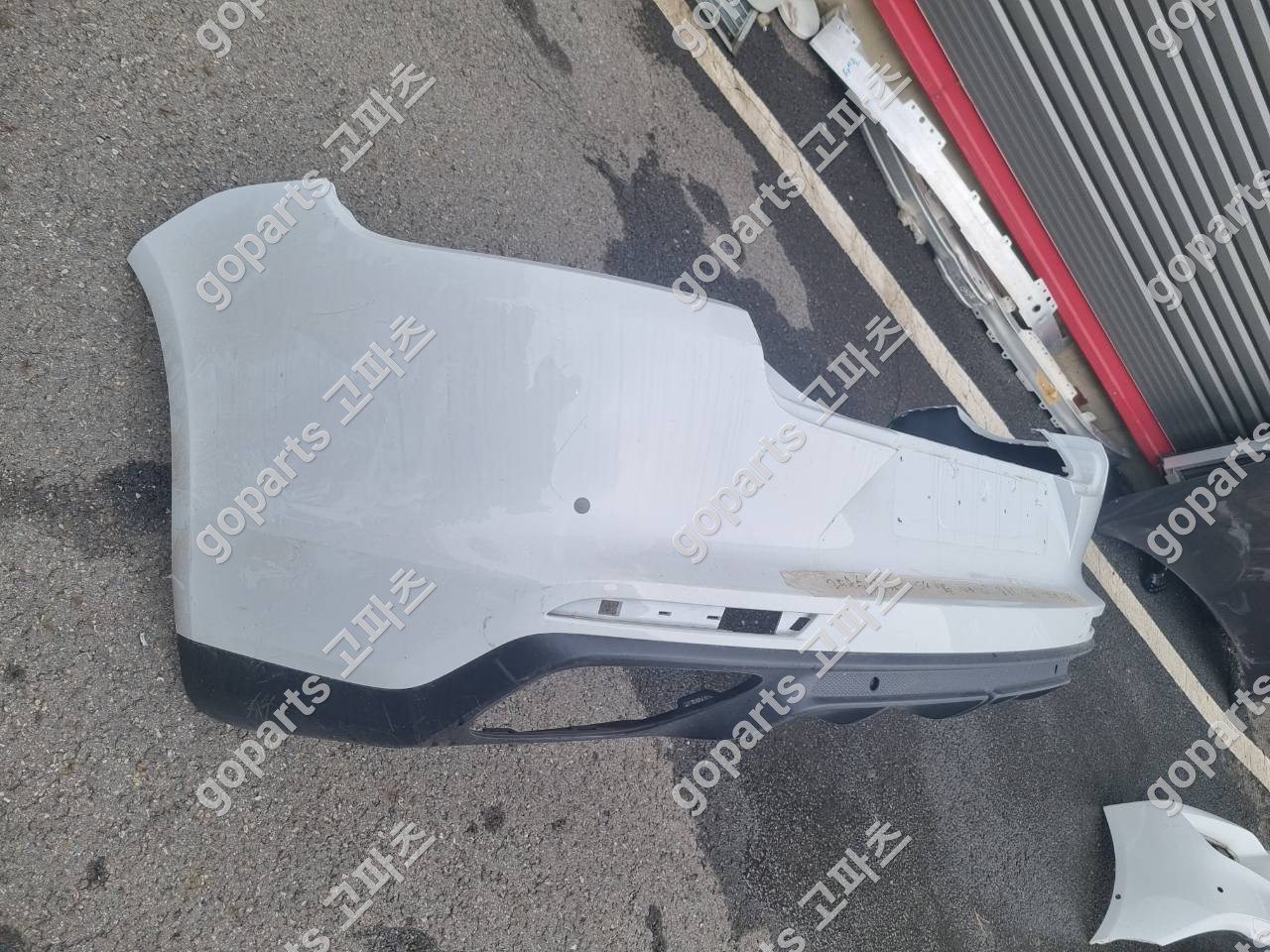 포르쉐 파나메라 971 후범퍼 상세사진 2