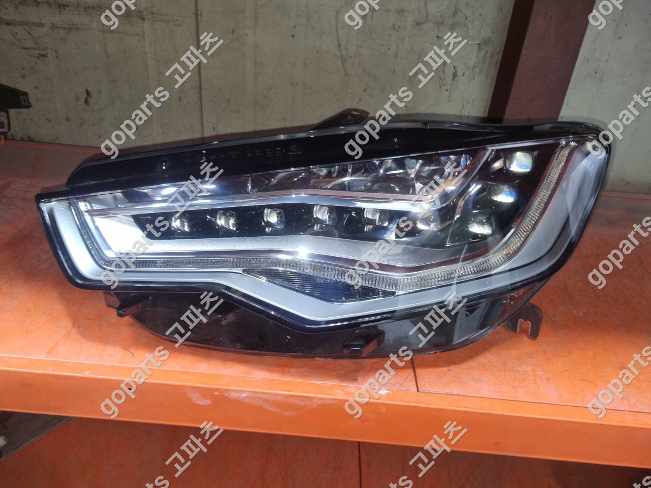 아우디 A6 C7 4G 운전석 LED 헤드라이트 4G0941033C 상세사진 5