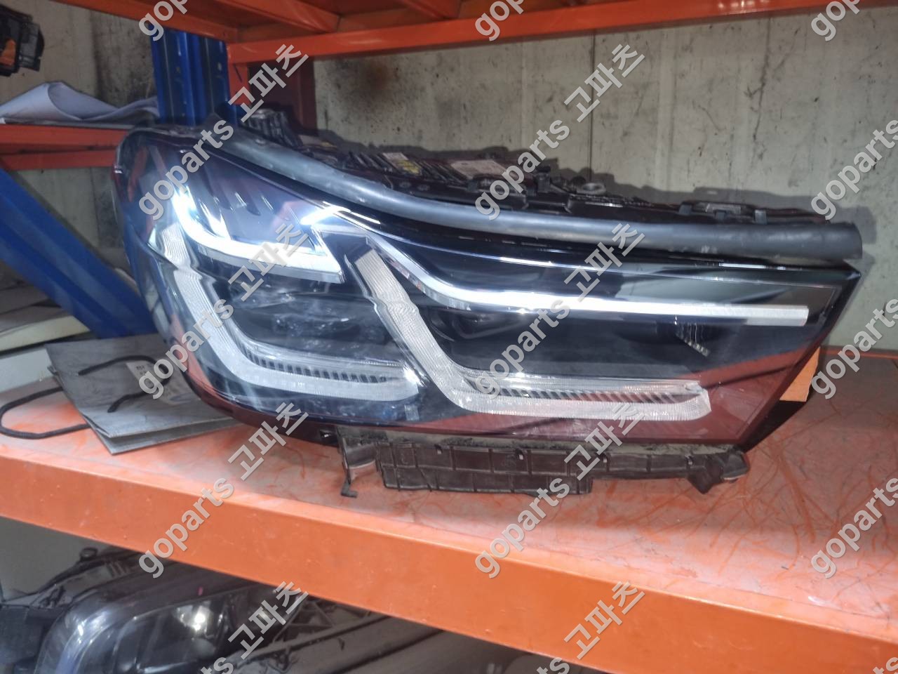 BMW 6GT G32 조수석 LED 헤드라이트 교체 수리 납품 후기