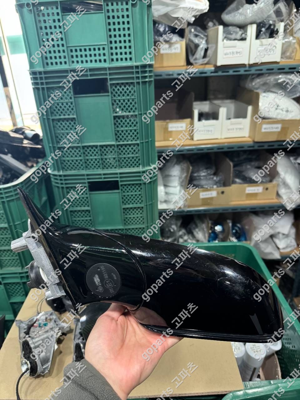 BMW F30 3시리즈 M팩 운전석 사이드미러 프레임 하우징 상세사진 3