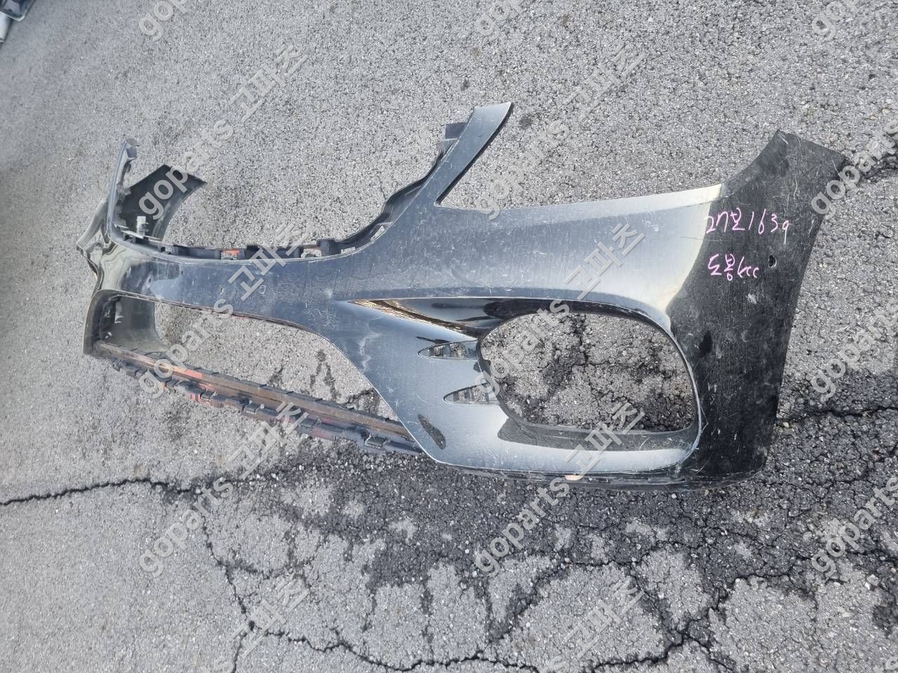 벤츠 W222 AMG 라인 전범퍼 상세사진 2