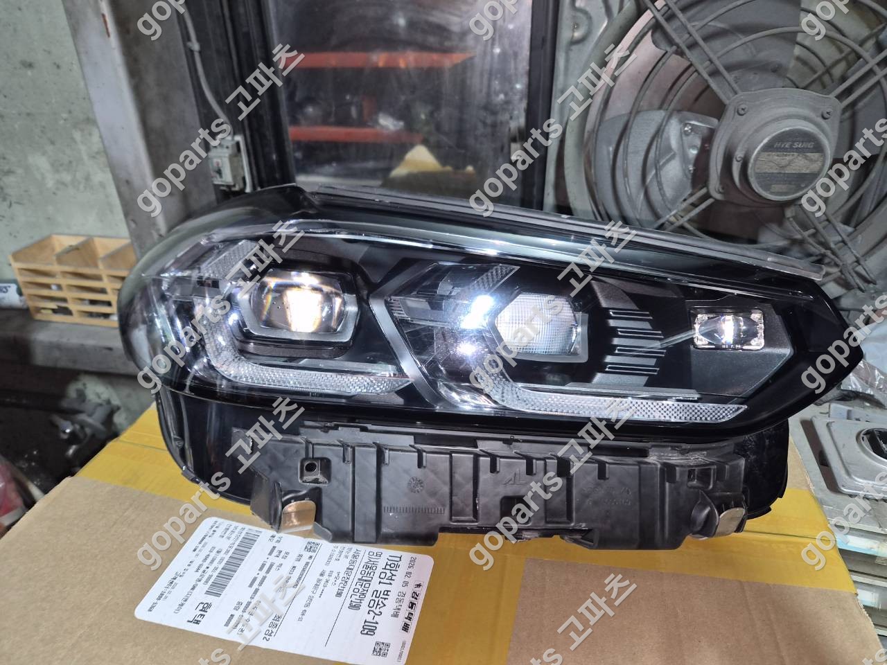 BMW X3/X4/IX3 G01/G02/G08 조수석 헤드라이트 LED 타입 중고 교체 납품 후기