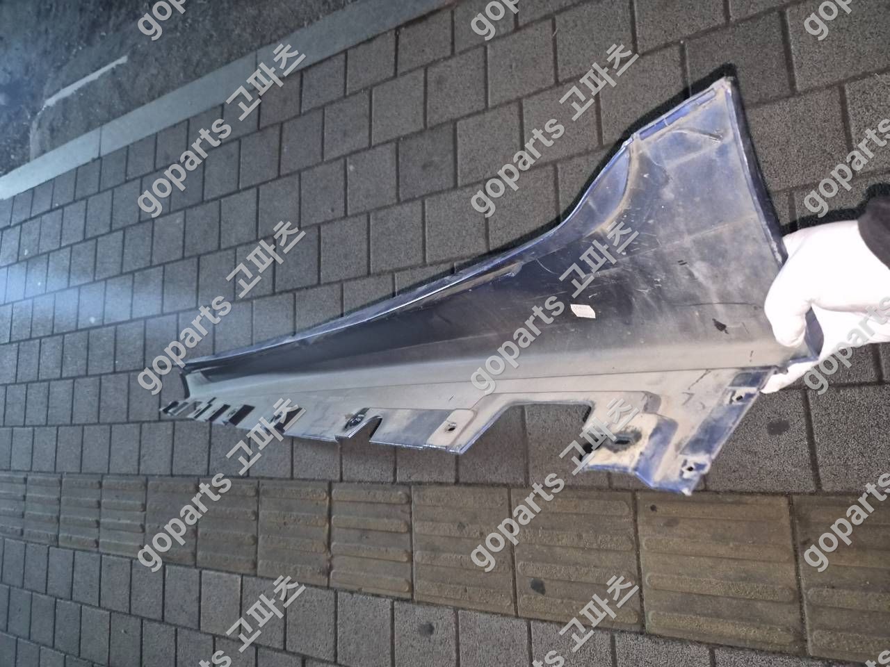 BMW 5시리즈 F10 M팩 사이드스텝 조수석 상세사진 4