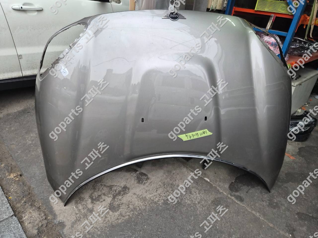 미니 컨트리맨 F60 본넷 교체 수리, 고파츠 납품 후기