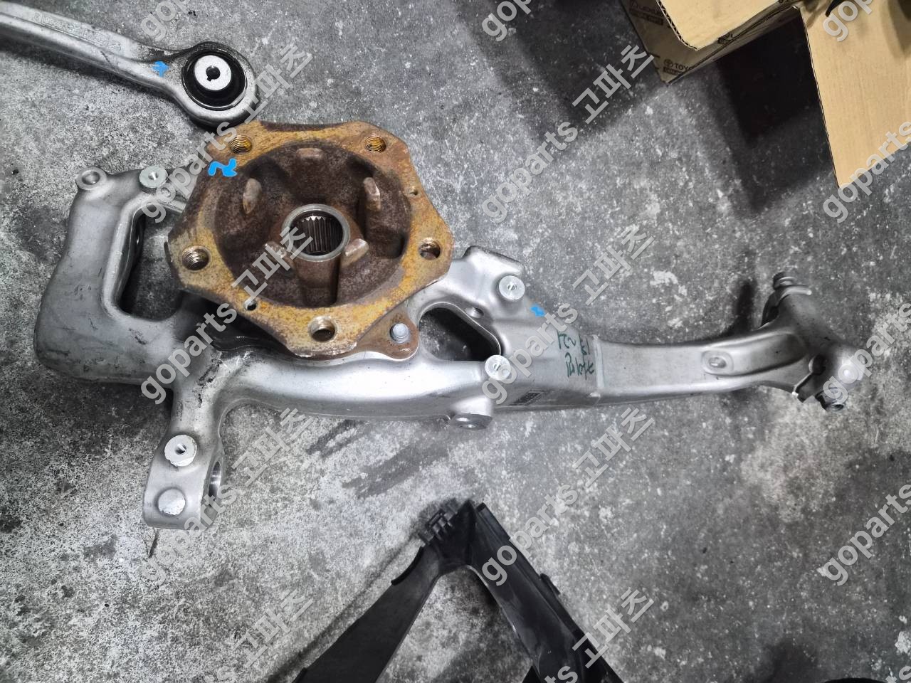 포르쉐 카이엔/카이엔쿠페 서스펜션쇼버 너클 교체 수리 후기: PO536/9Y0/9Y3 완벽 지원