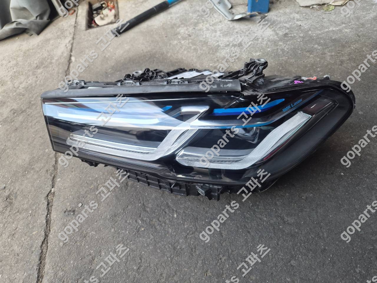 BMW 5시리즈 G30 레이저 헤드라이트 중고 교체 납품 후기 (운전석)
