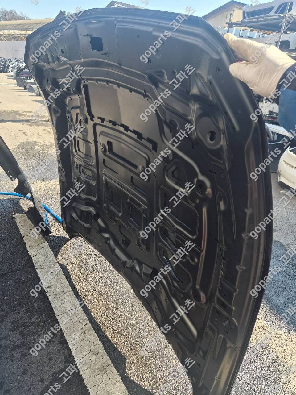 포드 머스탱 6세대 전반기 본넷 상세사진 2