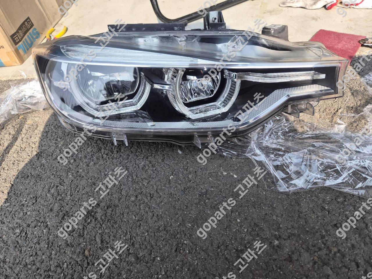 BMW F30 3시리즈 조수석 헤드라이트 중고 교체 납품 후기 (2015-2018)