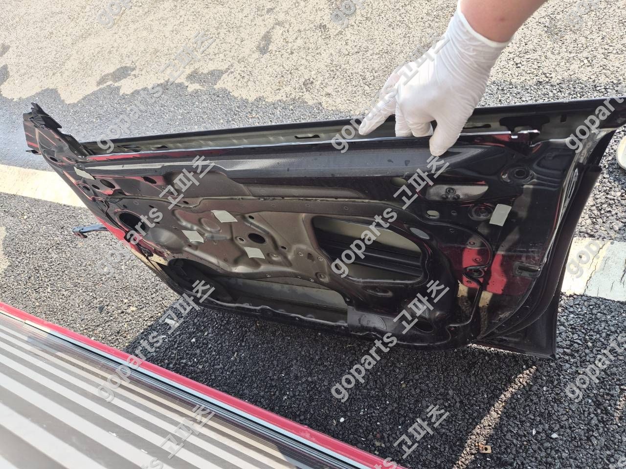 아우디 A7 4G8 조수석 전도어 상세사진 2