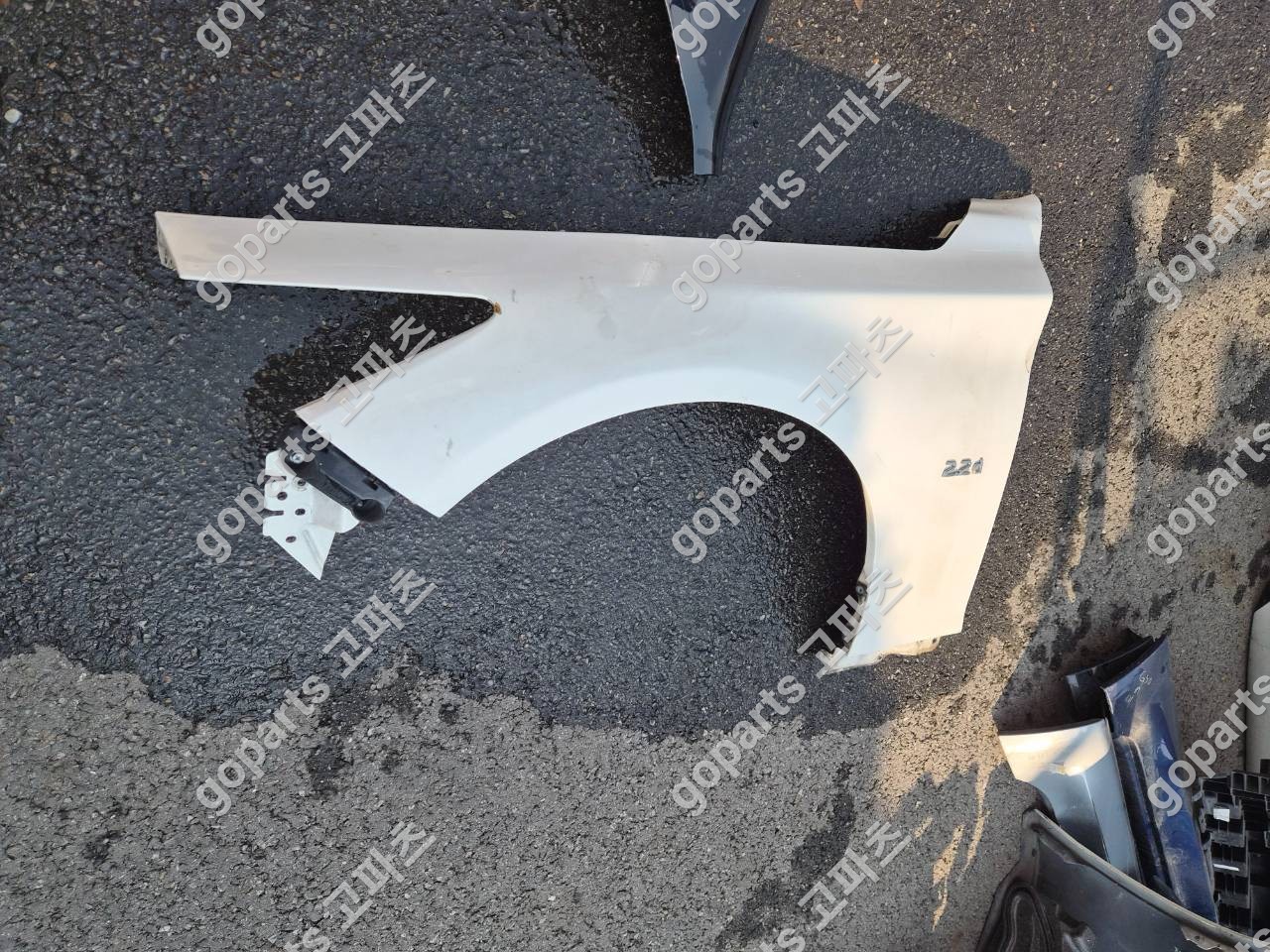 인피니티 Q50 운전석 전휀더 상세사진 2