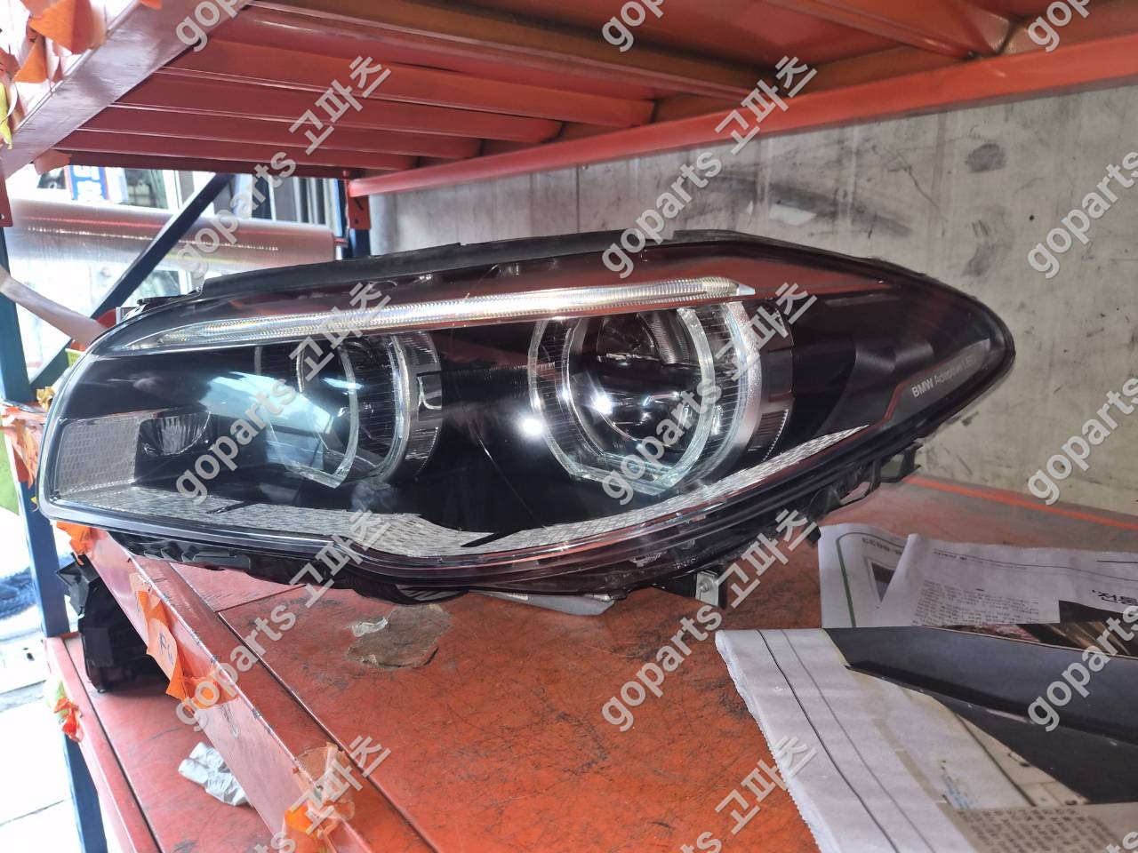 BMW F10 5시리즈 운전석 Adaptive LED 헤드라이트 7378519-06 상세사진 5