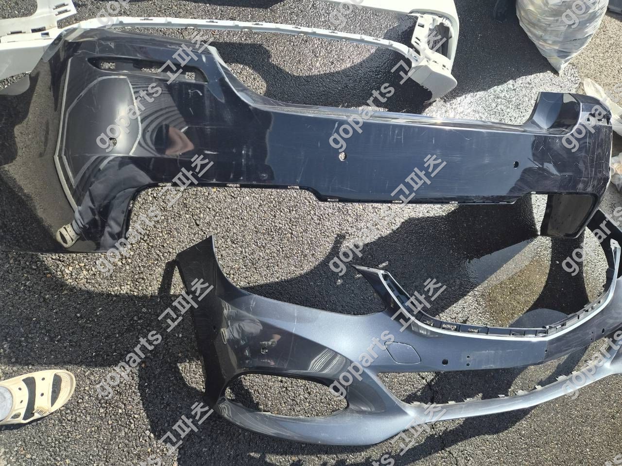 BMW 5시리즈 F10 후범퍼 교체 수리 납품 후기: 완벽한 M팩 스타일!