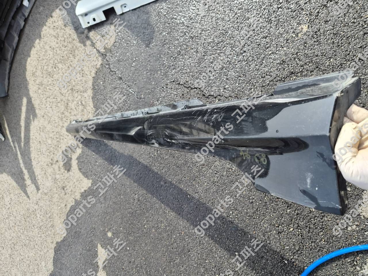 아우디 A6 C8 사이드스텝 조수석 S라인 중고 교체 납품 후기