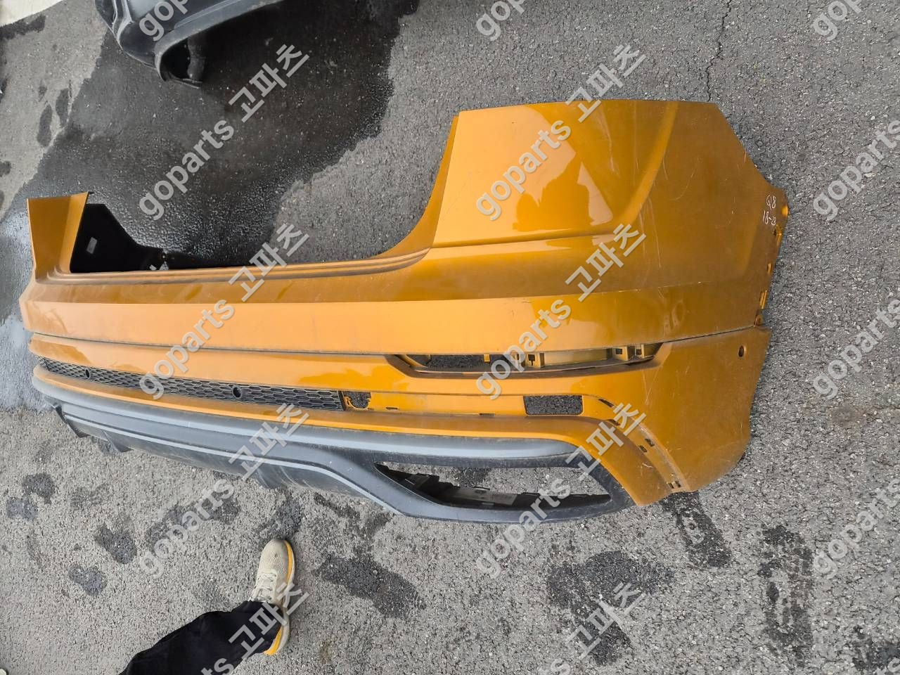 아우디 Q8 4M 후범퍼 상세사진 2