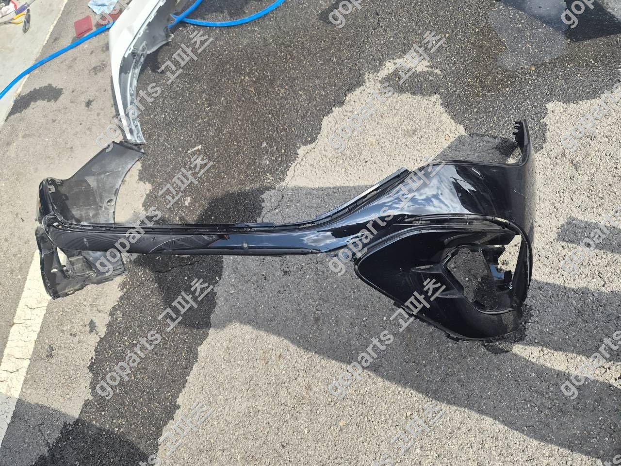 벤츠 EQE A295 V295 X295 전기형 AMG라인 전범퍼 상세사진 3