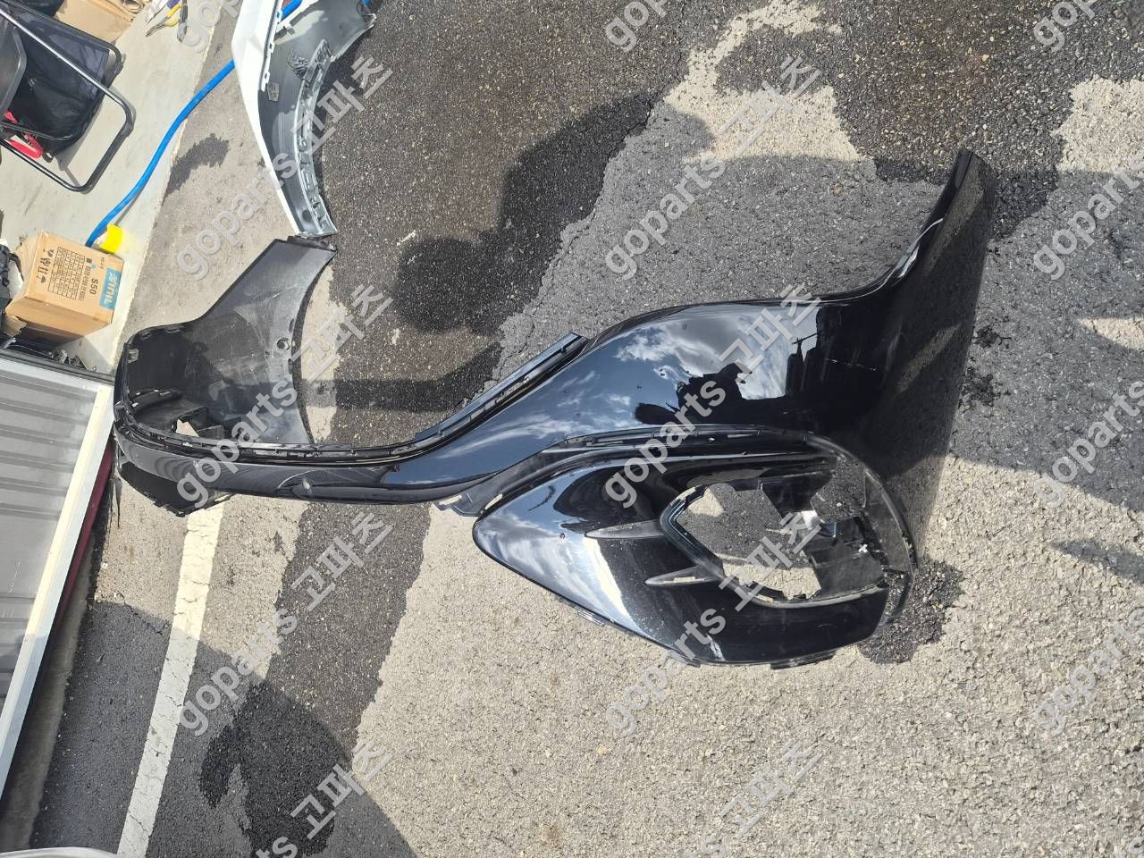 벤츠 EQE AMG라인 전범퍼 교체 후기: 202,2-2025 A295 V295 X295 전기형 모델 완벽 수리 납품