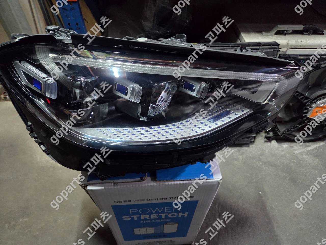 벤츠 S클래스 W223 조수석 헤드라이트 교체 수리 납품 후기 – 고파츠