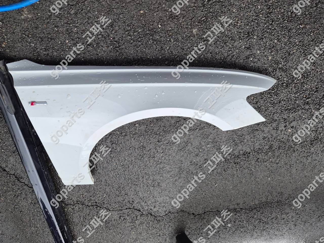 아우디 A6 C8 4K 조수석 전휀더 교체 수리 후기: 20만원에 완벽 복원!