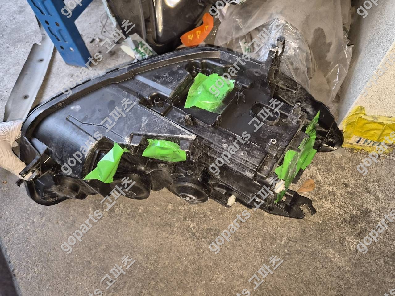 아우디 A6 C7 운전석 헤드라이트 제논타입 상세사진 2