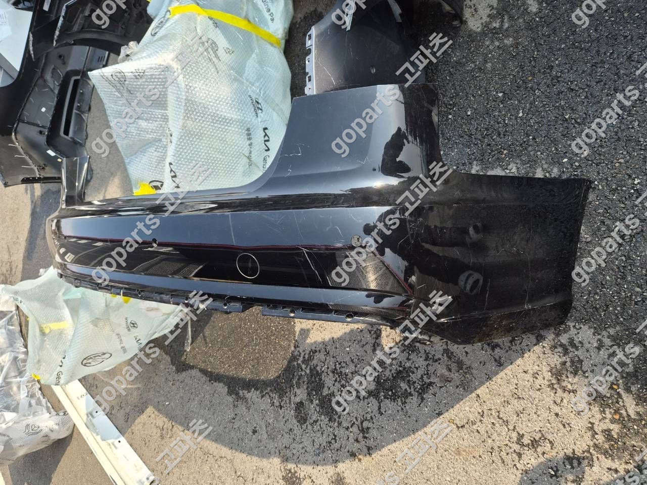 아우디 A6 4G C7 후기 중고 후범퍼 상세사진 2