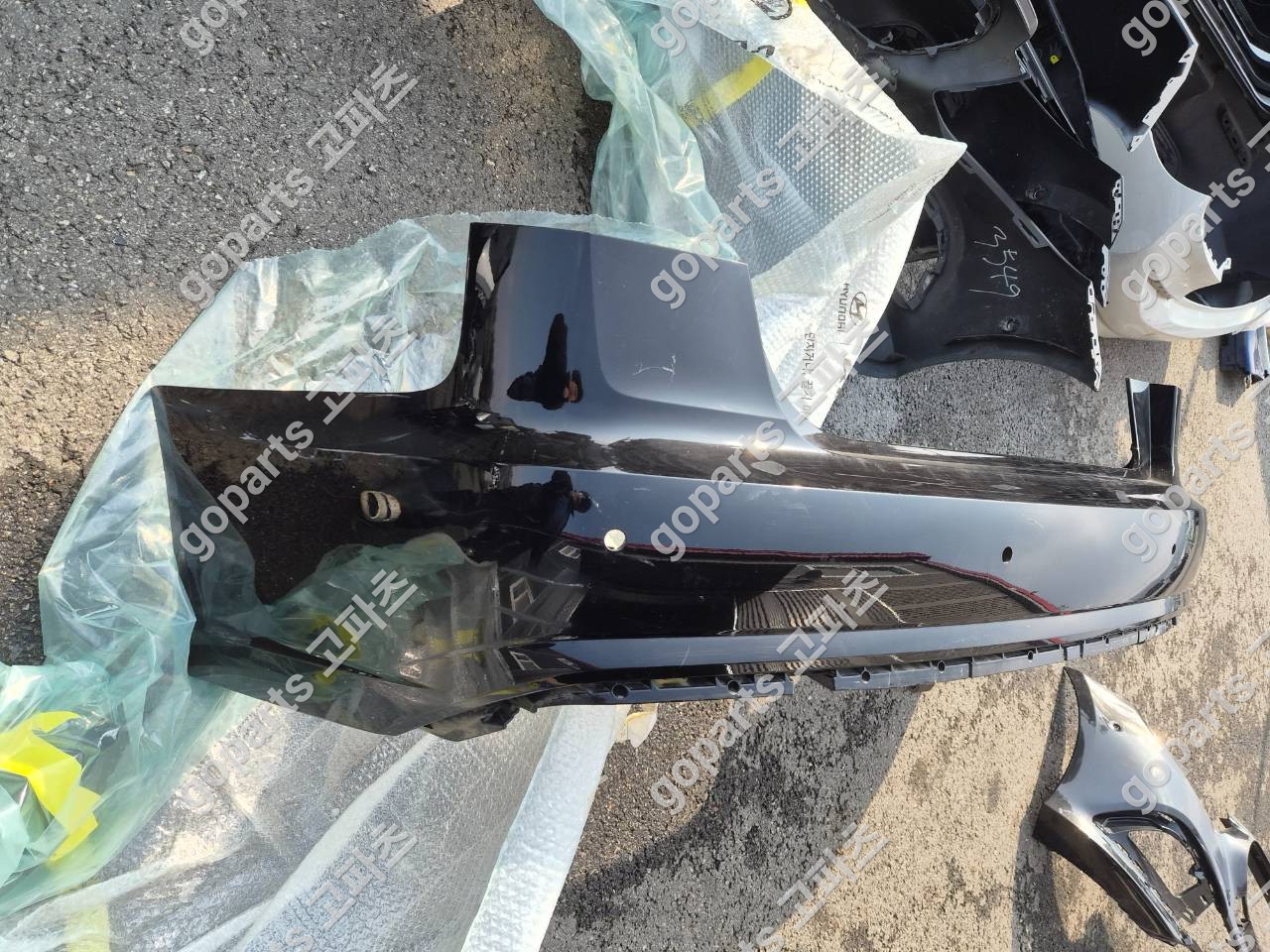 아우디 A6 4G C7 후기 중고 후범퍼 상세사진 3