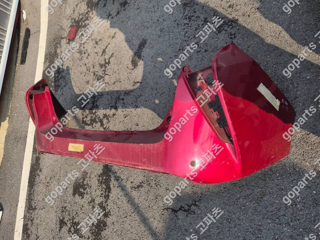 도요타 프리우스 4세대 후범퍼 상세사진 3