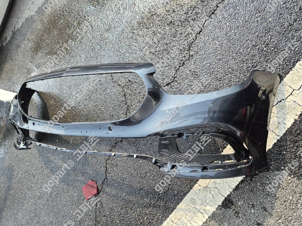 벤츠 E클래스 W213 흰색 전범퍼 상세사진 3