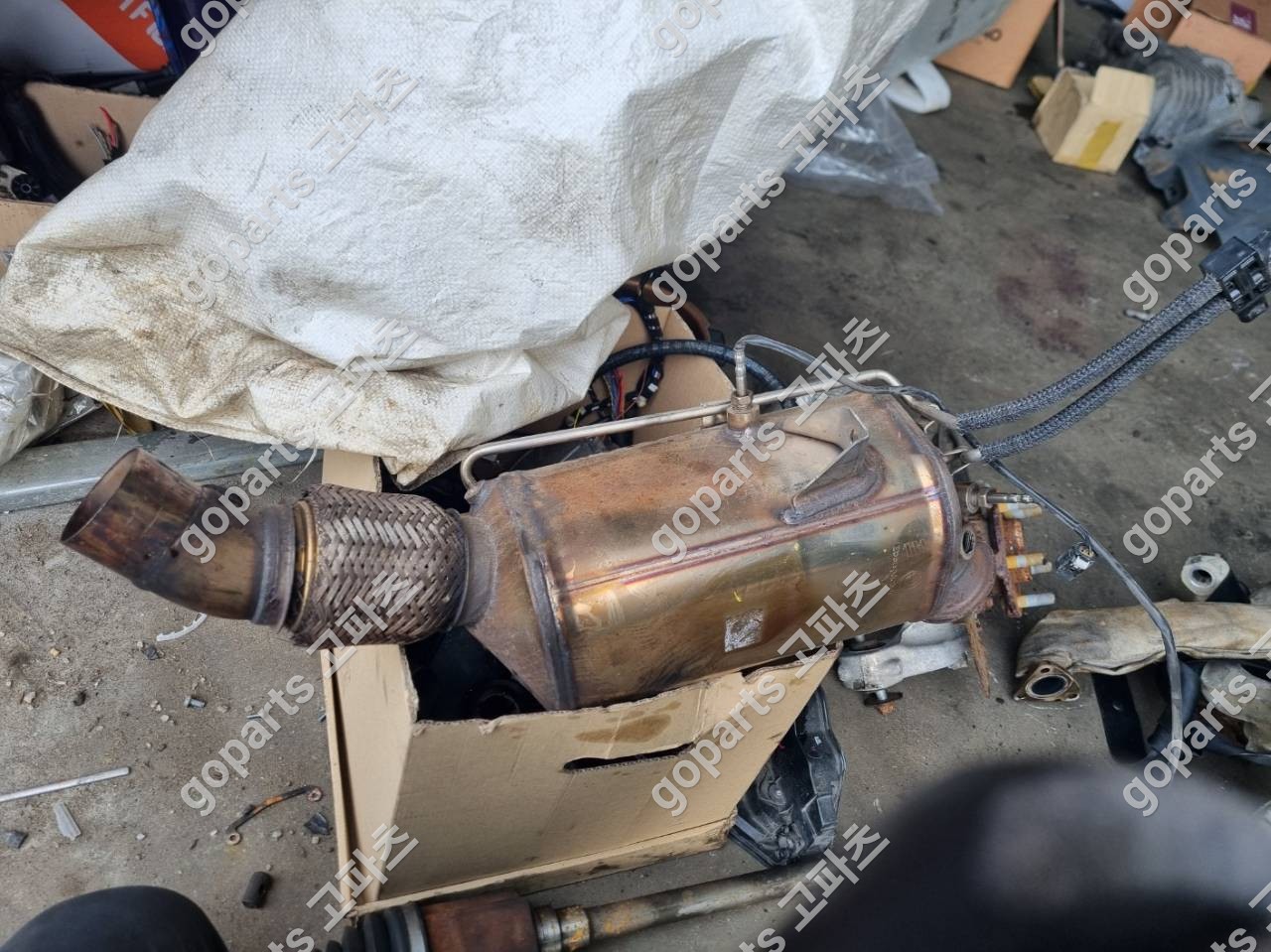 BMW 5시리즈 F10 DPF 디피에프 디젤 매연저감장치 상세사진 2