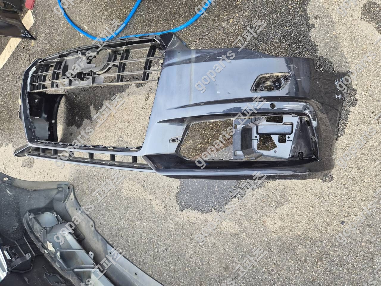 아우디 A6 C7 4G 후기형 S라인 전범퍼 상세사진 2