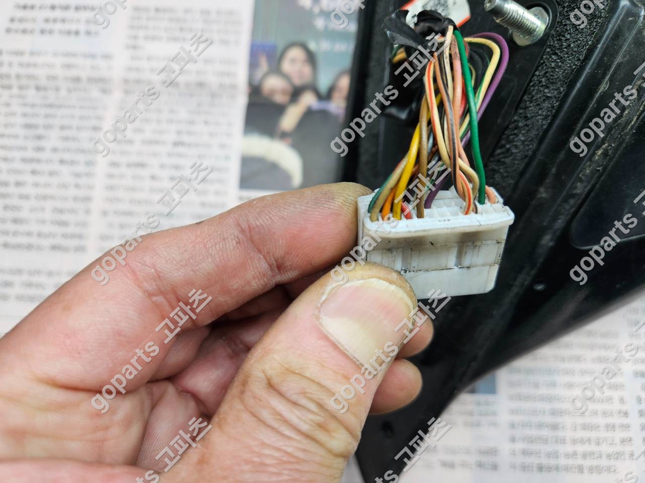 현대 그랜저 HG 조수석 사이드미러 중고 상세사진 6