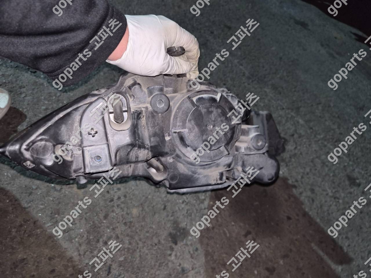 재규어 XF X250 운전석 헤드라이트 상세사진 4