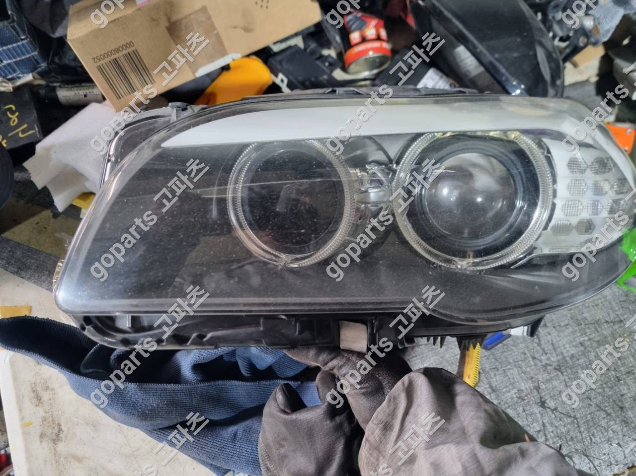 BMW F10 5시리즈 운전석 헤드라이트 7203245-12 상세사진 2