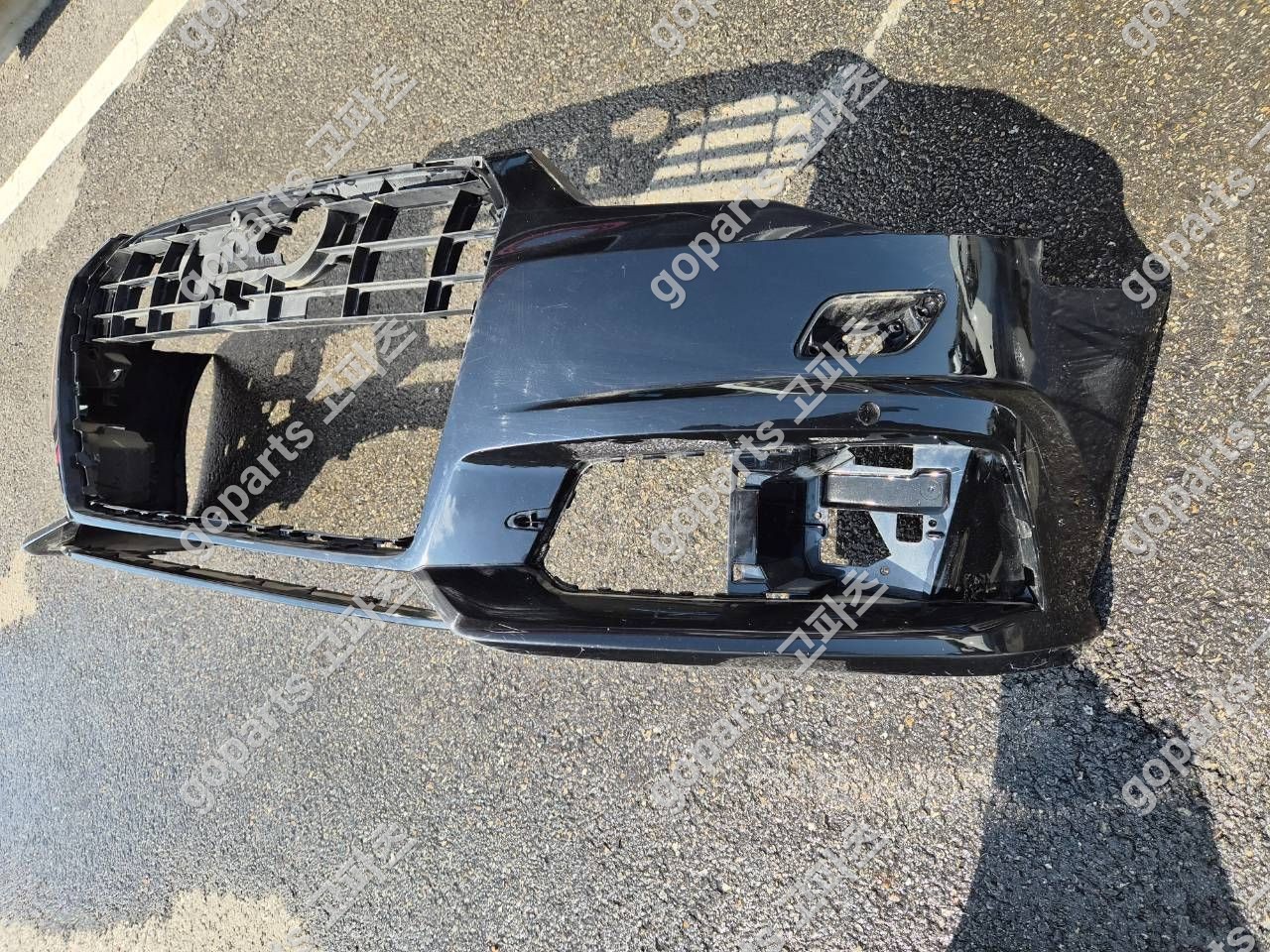 아우디 A6 C7 4G 후기형 S라인 전범퍼 상세사진 2