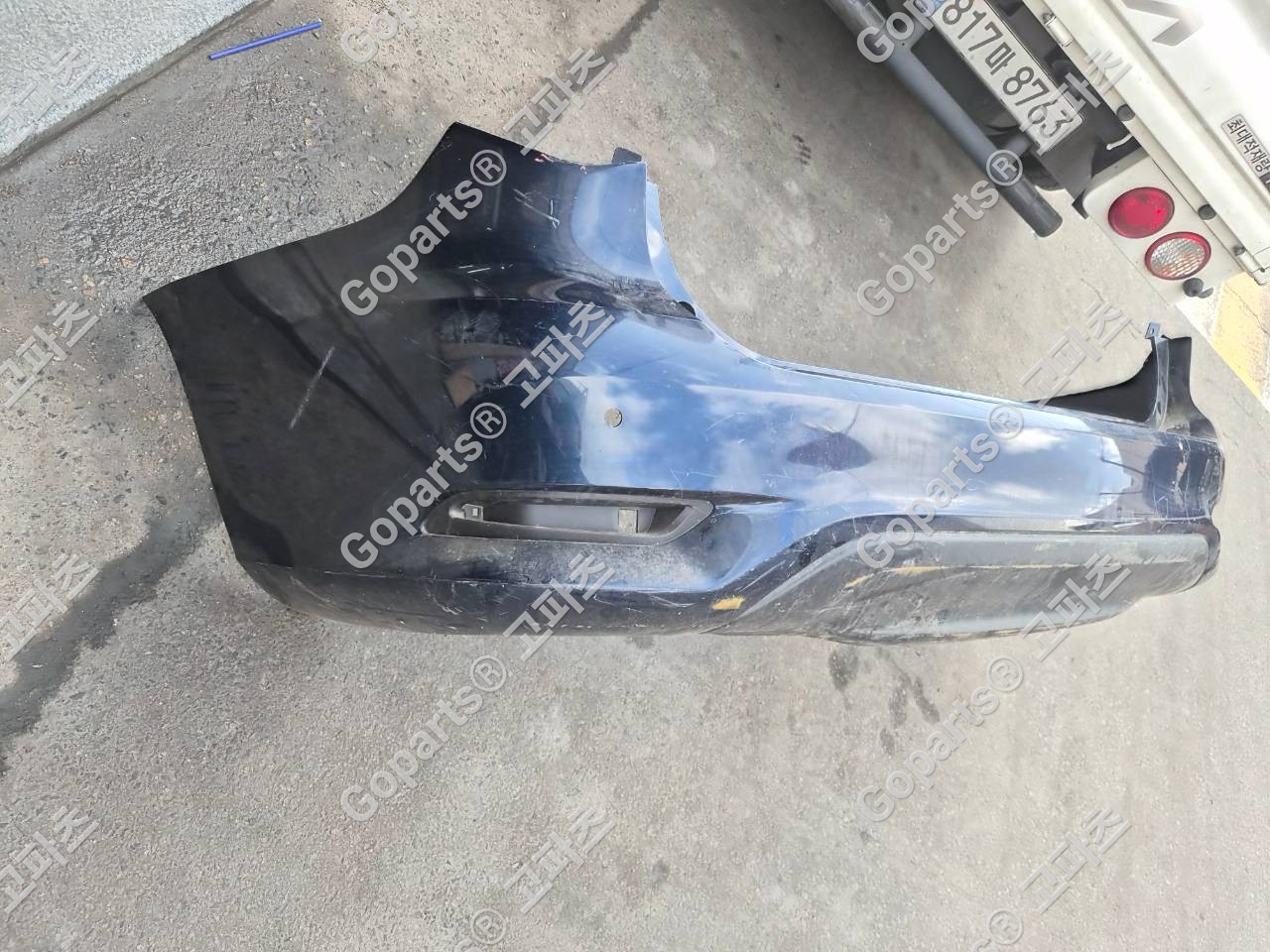 인피니티 QX60 L50 후기형 중고 후범퍼 상세사진 2