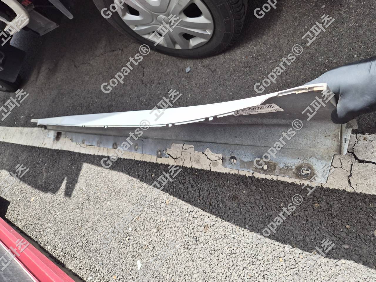 BMW 3시리즈 F30 M팩 조수석 사이드스텝 상세사진 3