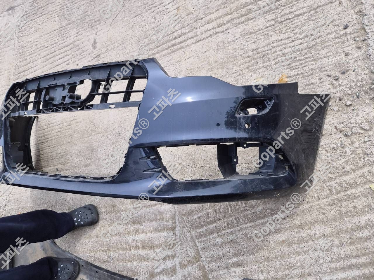 아우디 A6 4G C7 전기형 전범퍼 상세사진 3
