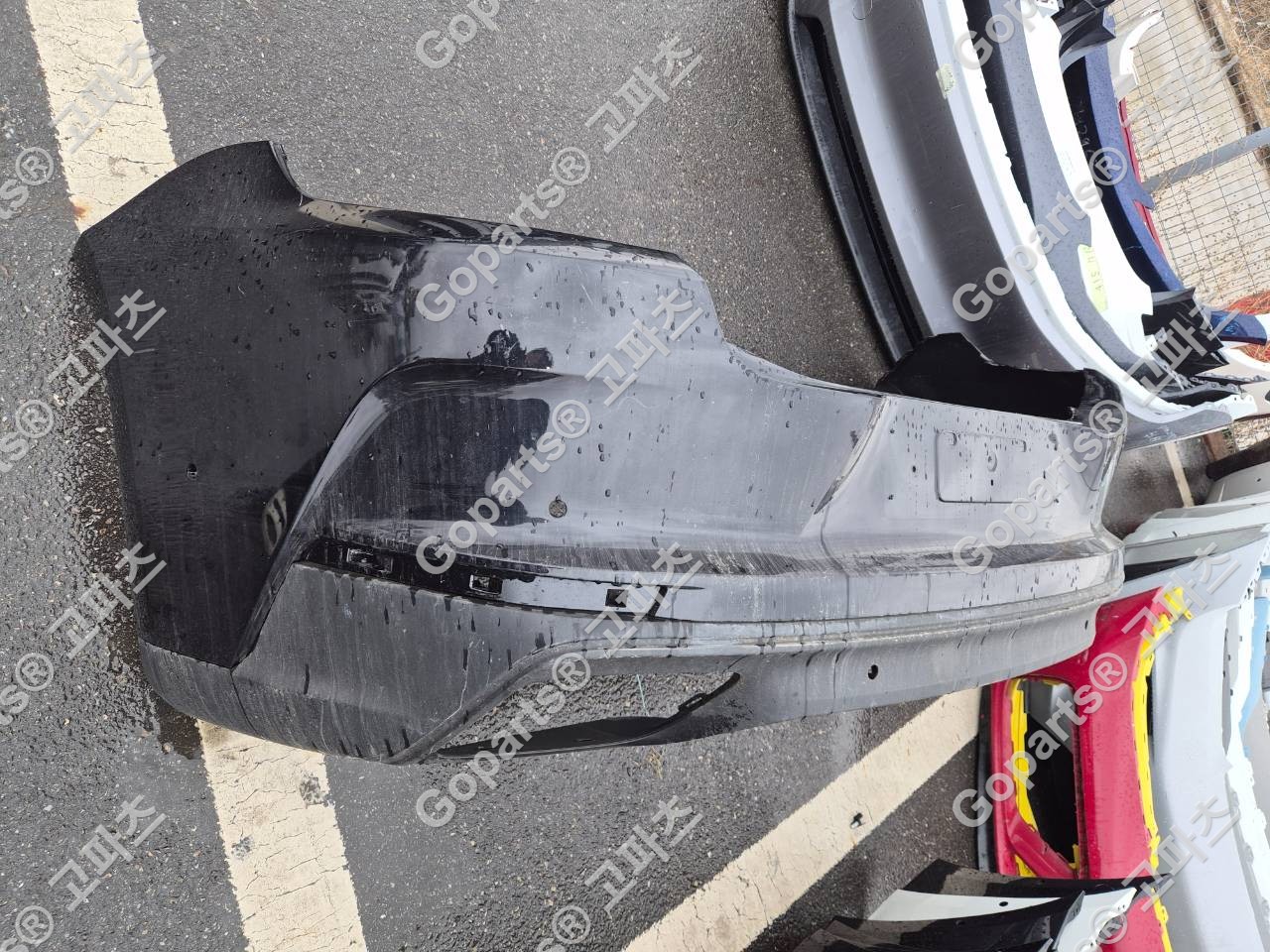 포르쉐 파나메라 976 중고 후범퍼 상세사진 2