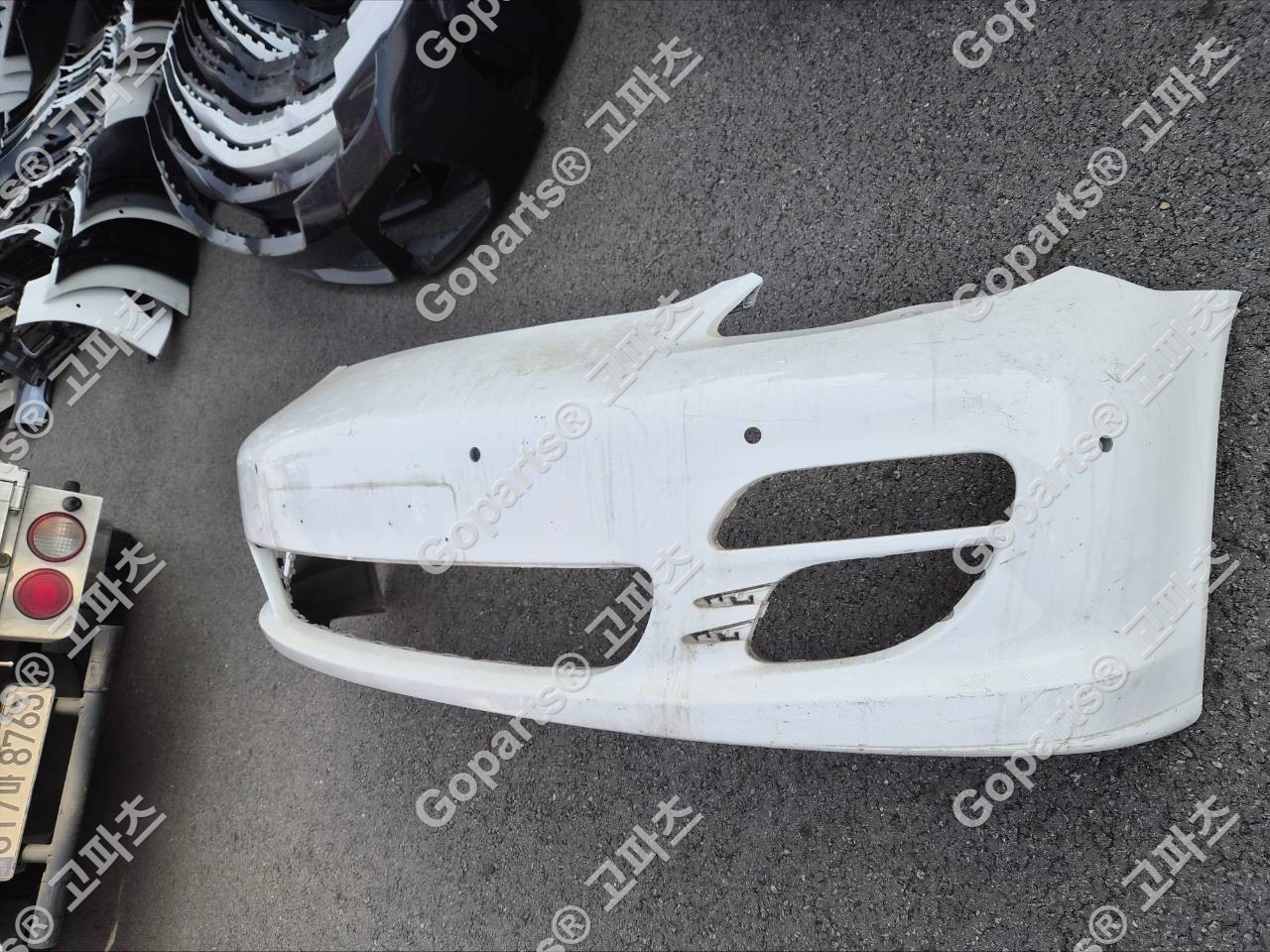 포르쉐 파나메라 970 전기형 전범퍼 물노즐 포함 상세사진 2
