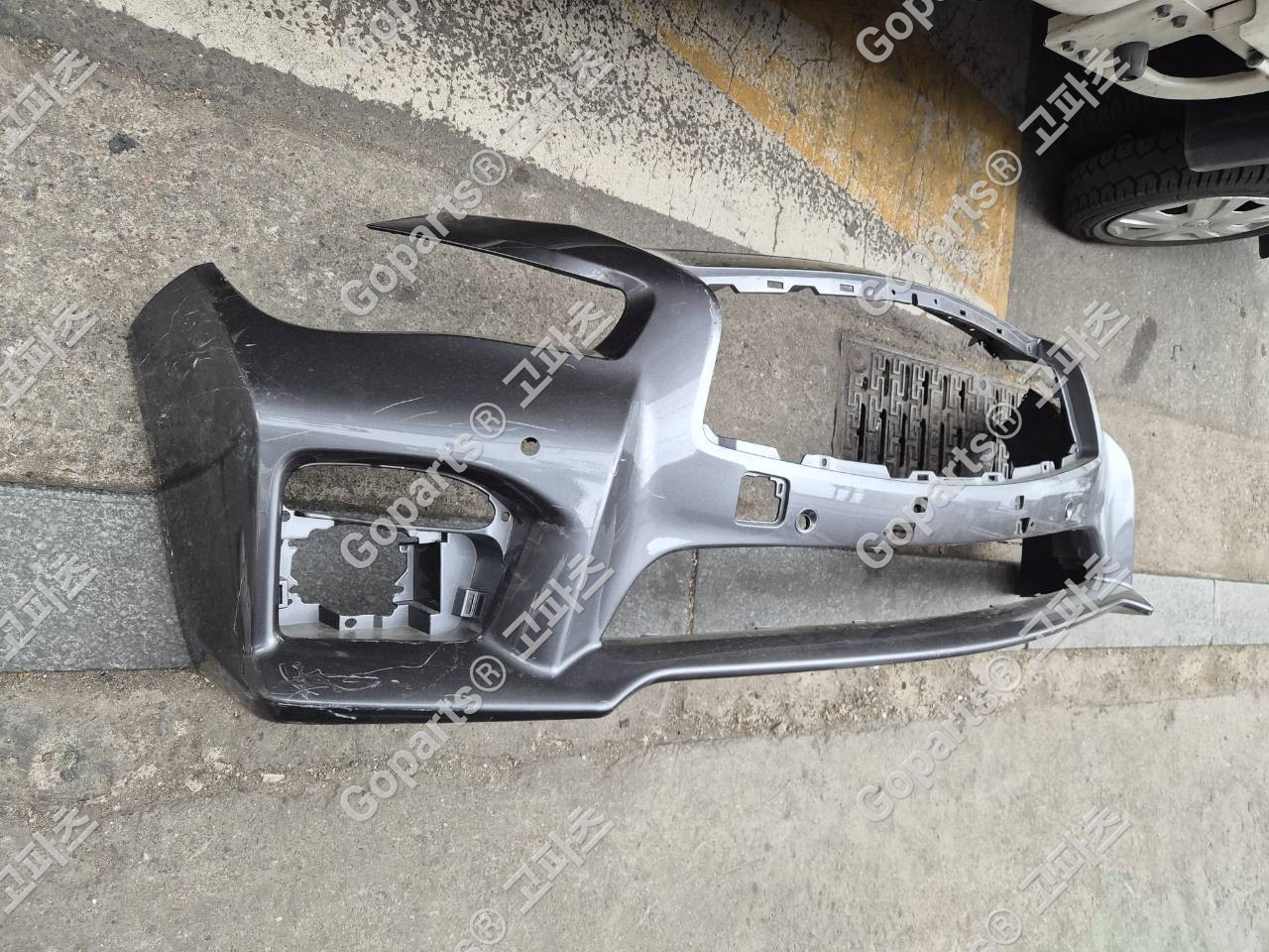 인피니티 Q50 하이브리드타입 전범퍼 상세사진 2