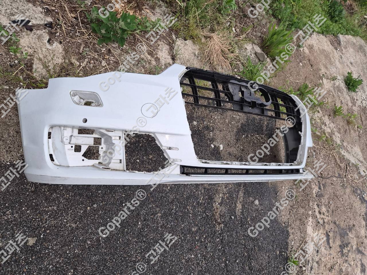 아우디 A6 4G C7 후반기 전범퍼 중고 상세사진 2