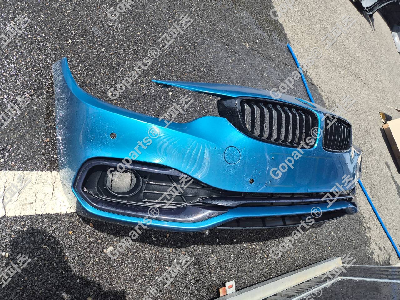 BMW 4시리즈 F32 F33 F36 후기형 전범퍼 럭셔리스포츠타입 카메라 유 물노즐 무 상세사진 3