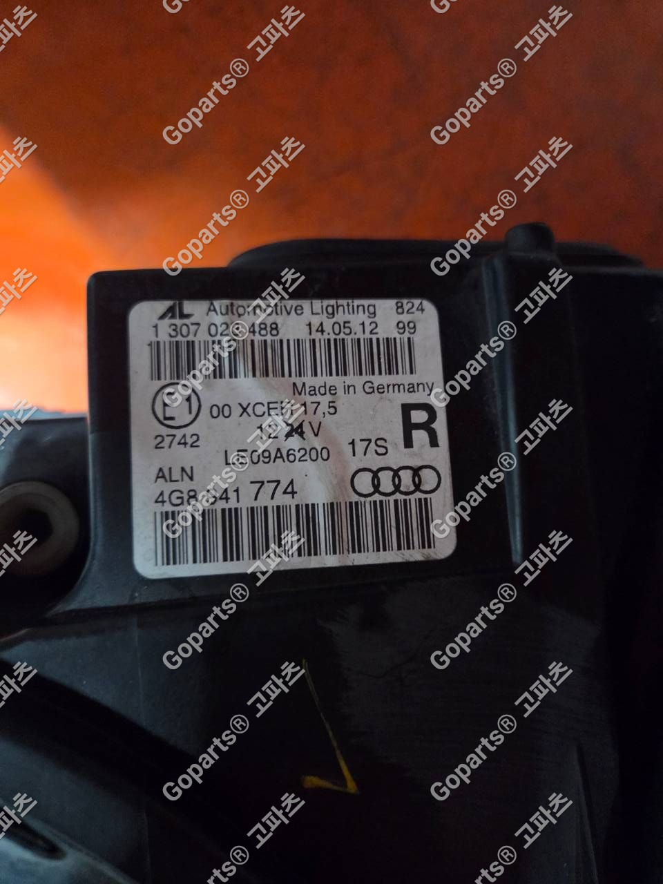 아우디 A7 4G8 조수석 LED 헤드라이트 4G8941774 상세사진 2