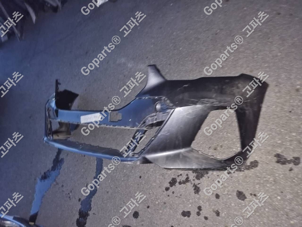 BMW 5시리즈 G60 M패키지 검정색 전범퍼 상세사진 3