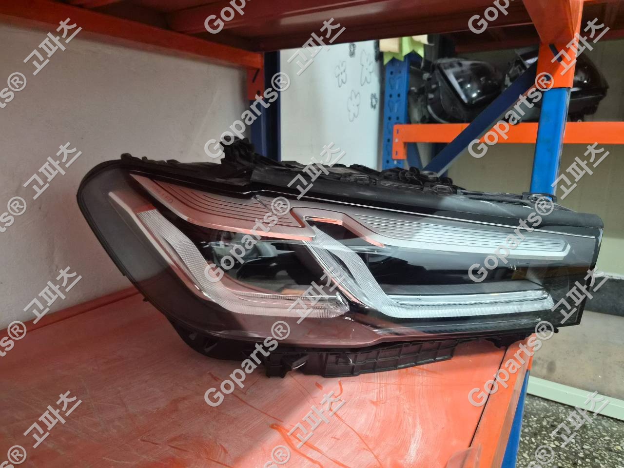 BMW 5시리즈 G30 후반기 조수석 LED 헤드라이트 9850582-06/07 상세사진 5