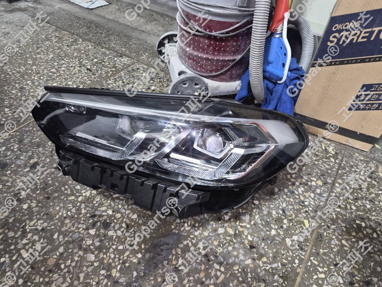 BMW X3 X4 iX3 G01 G02 G08 후기형 운전석 LED 헤드라이트 5A2922706 상세사진 5