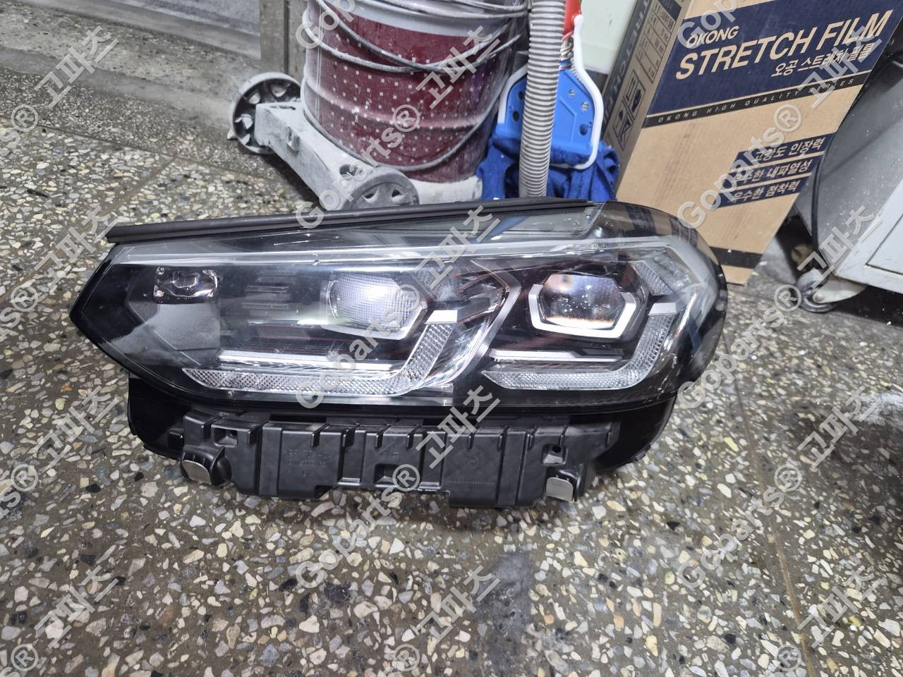 BMW X3 X4 iX3 G01 G02 G08 후기형 운전석 LED 헤드라이트 5A2922706