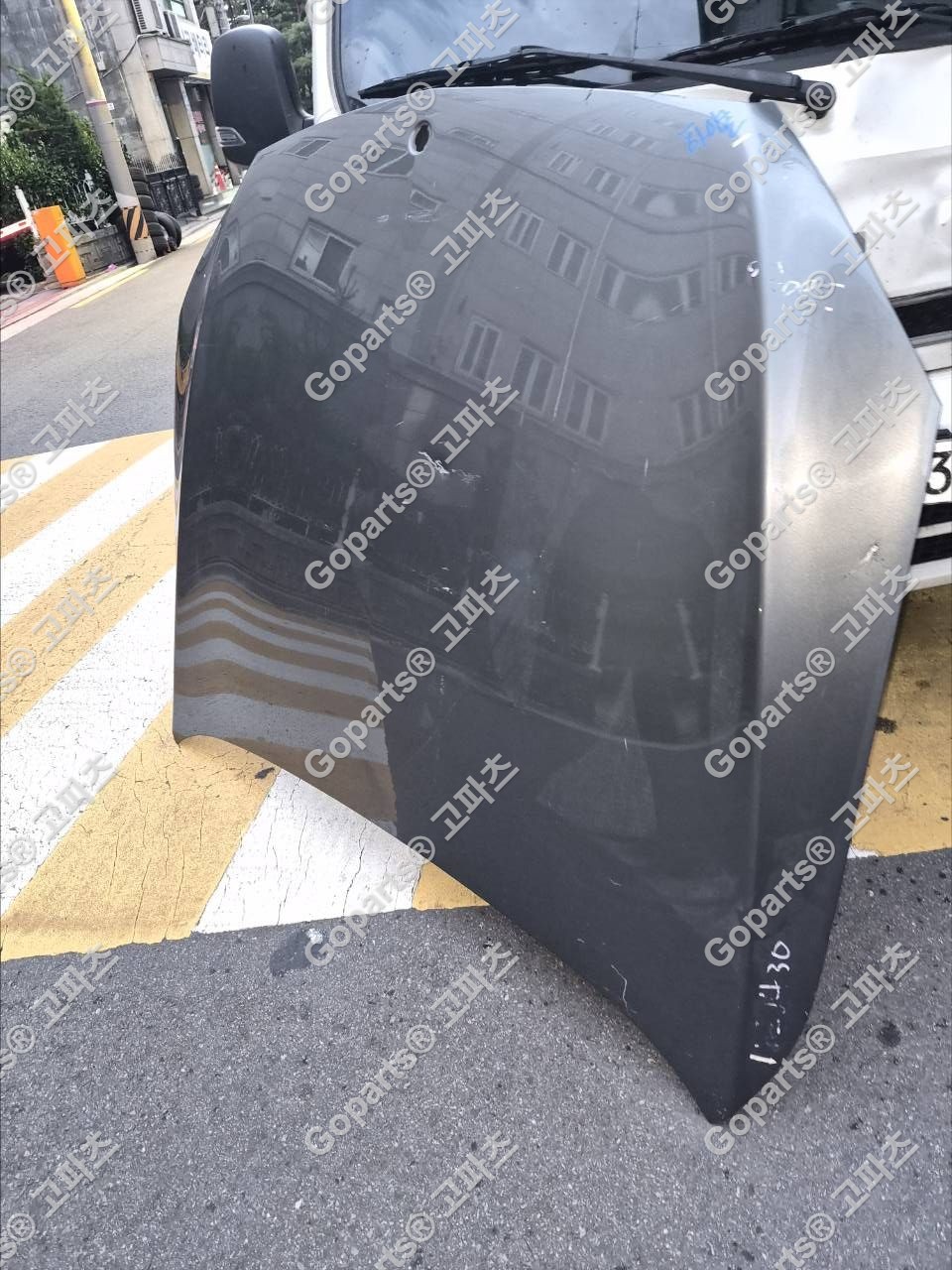 벤츠 W222 S클래스 본넷 중고 부품 상세사진 2