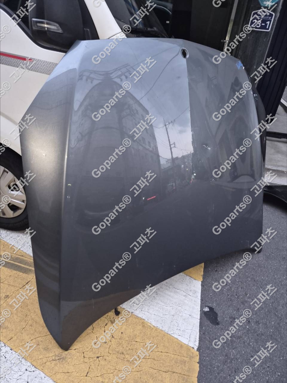 벤츠 W222 S클래스 본넷 중고 부품 상세사진 3